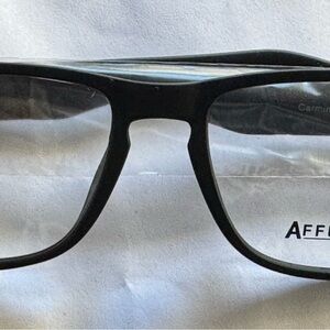 Affordable Carmine Black 55/17/140 Eyeglasses Frame
